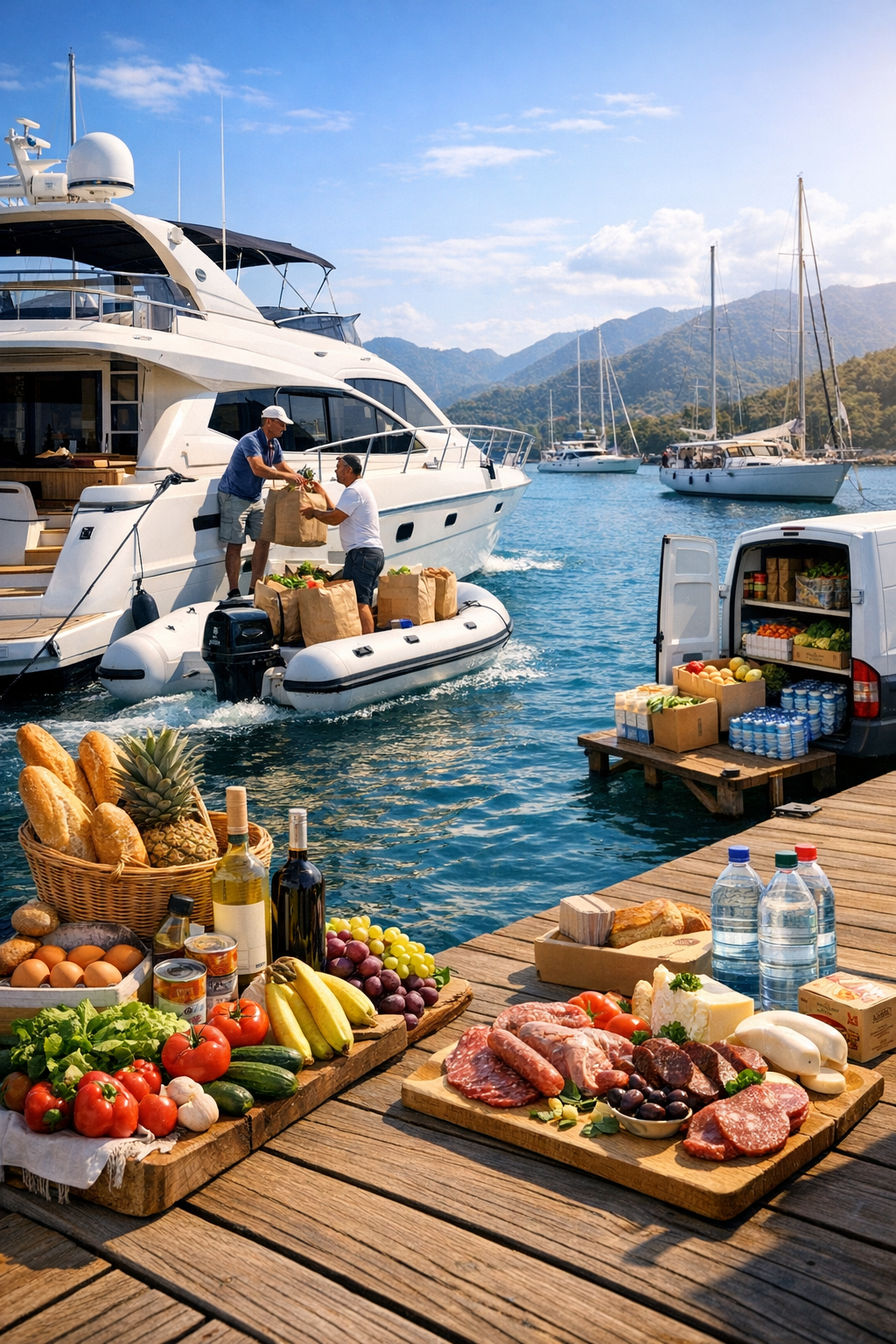 Fethiye Yat Sahipleri İçin Erzak ve Tedarik Noktaları(Tekneye Servis Rehberi)