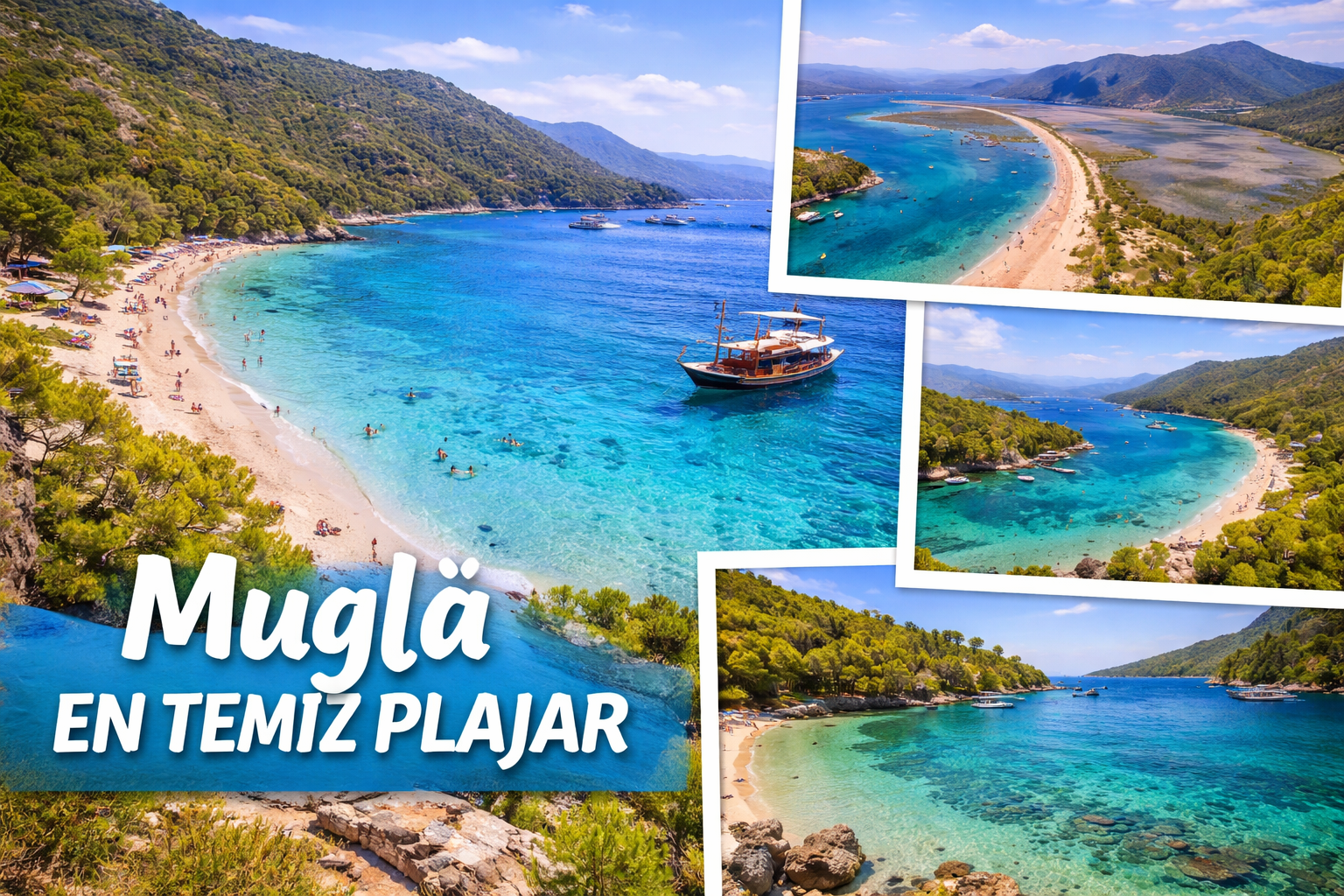Muğla En Temiz Plajlar:Muğla’da Denize Girilecek En Temiz 15 Plaj