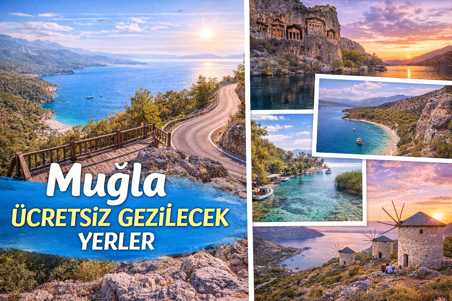 Muğla Ücretsiz Gezilecek Yerler:Muğla’da Para Harcamadan Görülebilecek 15 Harika Nokta