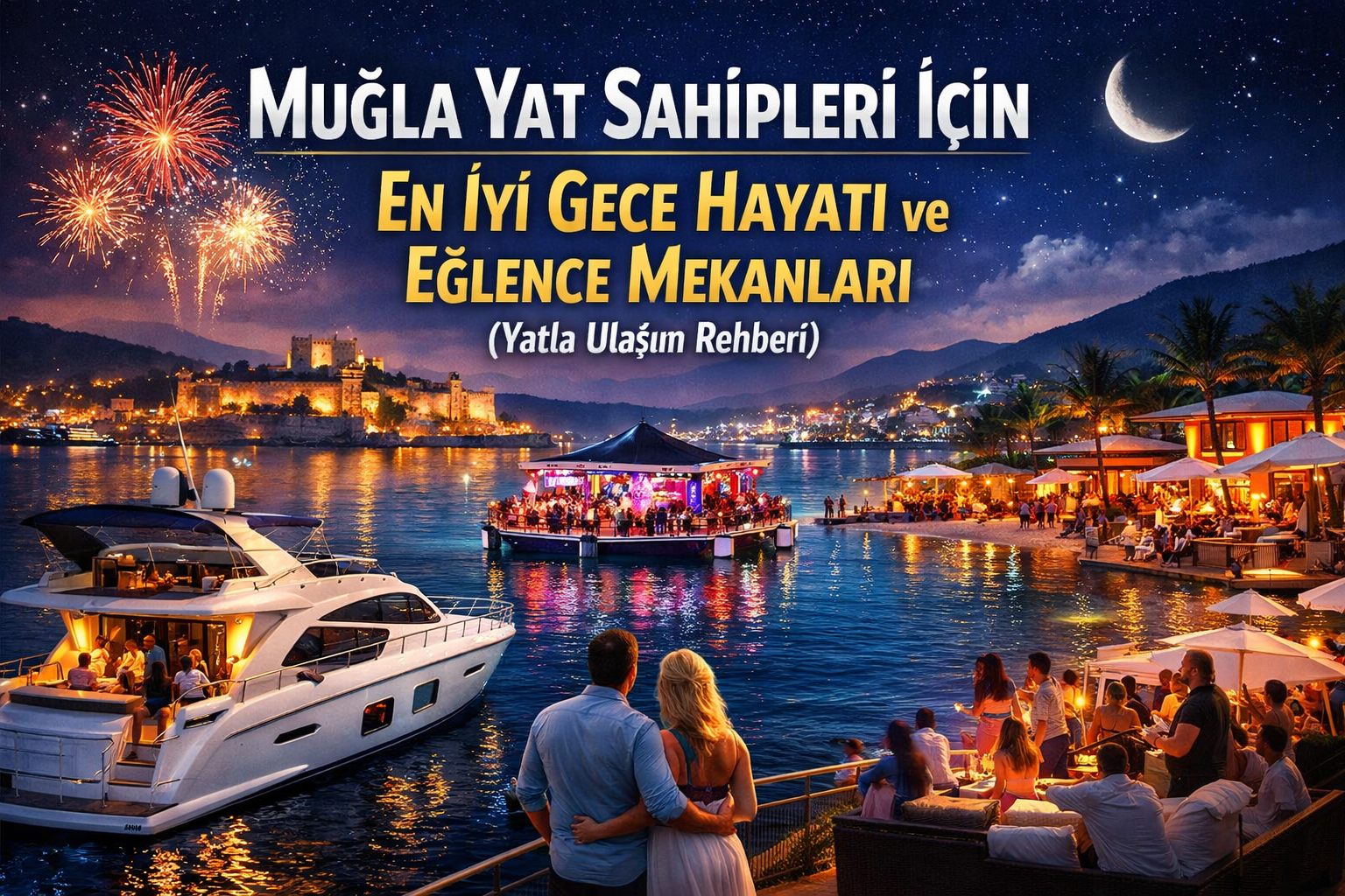 Muğla Yat Sahipleri İçin En İyi Gece Hayatı ve Eğlence Mekanları(Yatla Ulaşım Rehberi)